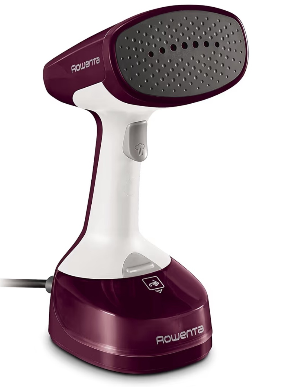 Rowenta Xcel Steam Easy Handheld Garment Steamer Travel Dual Volt DR7051 Purple